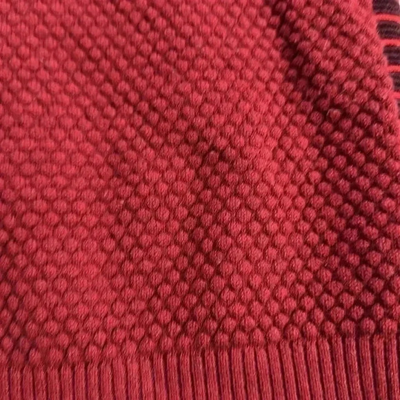 Athleta Marina Chianti Merino Wool Turtleneck Textured Sweater - Picture 3 of 6